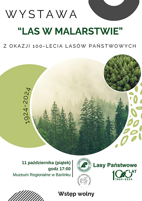 Wernisaż wystawy prac "Las w malarstwie"